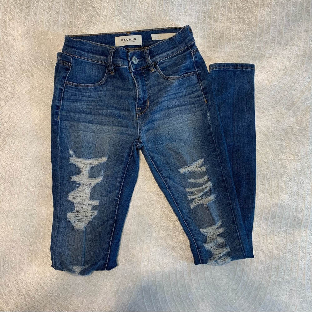 PacSun ripped jeggings - size 23